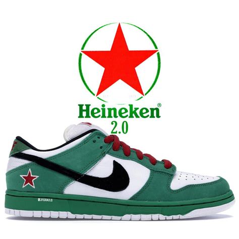 heineken nike 2.0|sb dunk Heineken 2.0.